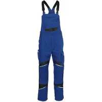 Kübler ACTIVIQ COTTON 34503421 Amerikaanse Overall HEREN Overall Werkkleding Blauw Zwart - Krasvrij - Industriewasbaar