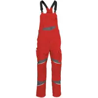 Kübler ACTIVIQ COTTON 34503421 Amerikaanse Overall HEREN Overall Werkkleding Middelrood Antraciet - Industrieel Wasbaar