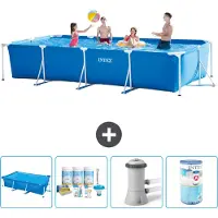 Intex Rechthoekig zwembad - 450x220x84 cm - 5-delig - Model S30244