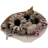 Buitengewoon Boet Boeket gedroogde kunstbloemen z groen