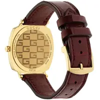 Gucci YA157405 GRIP Goud Unisex horloge
