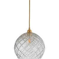 Ebb & Flow Rowan hanglamp groot, Ø 28 cm. Crystal, large check