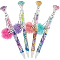 Hape balpen diamant glitter schrijfaccessoire bedeltjes.