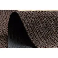 Dywany Łuszczów Ceylon Antislip Deurmat 200x520 cm - Bruin met Strepen