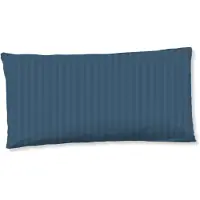 Descanso Kussensloop Katoen Satijn Hotel Sevilla - denim 40x80cm