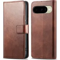 IMoshion Luxe Bookcase voor de Google Pixel 10 / 10 Pro - Donkerbruin