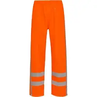 Elka Rainwear 022400r Dry Zone Visible Hi-vis Rain Trousers | Maat: XS