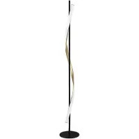 Eglo Vloerlamp Conaprato zwart met goud