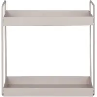 Nest of Nora Kruidenrek - 2 Laags - Staal - Beige