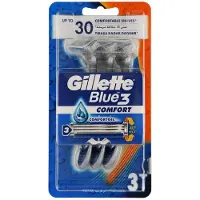 Gillette - Blue3 - Wegwerpscheermesjes met Comfort Gel - 3 Stuks