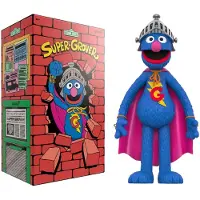 Super7 Sesame Street Supersize Vinyl Figure Super Grover 36 cm Beeld
