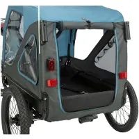 Trixie fietskar tot 23 kg blauw/grijs - s 70x88/131x88 cm
