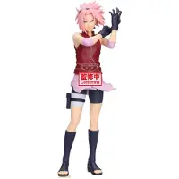 Banpresto Naruto Shippuden Grandista PVC Statue Sakura Haruno & Sasuke Uchiha (A: Sakura Haruno) 26 cm