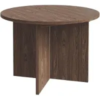 Selsey Eettafel Philipa uitschuifbaar | mdf bruin 109.59999847412109x75x109.59999847412109 cm eettafels | NADUVI