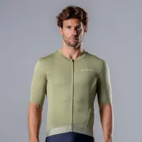 Acelera Essential Wielershirt - Fietsshirt Heren Korte Mouw - Wielrenshirt - Fietskleding - Pistache - Maat 3XL