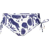 Lingadore Bikinibroek donkerblauw / wit