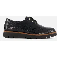 Feyn Veterschoenen zwart Lak Maat 36
