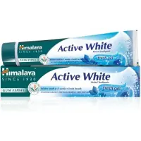 Himalaya herbals Kruidentandpasta Active White - 3 x 75 ml - Voordeelverpakking