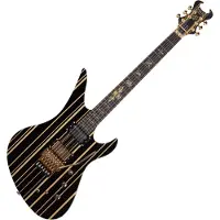Schecter Custom Sustainiac Synyster Gate Signature Black Gold
