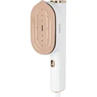 ProfiCare DG 3124 - Handkledingstomer - Reisstrijkijzer- 0,08L - Opwarmtijd 30 sec. - 1300 W - Roségoud, Wit