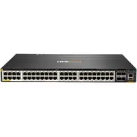 HP Aruba Networking CX 6300M 48-port Smart Rate 1/2.5/5GbE Class 6 PoE and 4-port SFP56 Switch Managed L3 Power over Ethernet (PoE) 1U Grijs