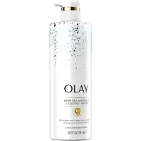 Olay Exfoliating & Hydrating Body Wash - Deep Sea Minerals, Coconut & Vitamin B3. All Skin Types - Hydraterende Douchegel met Diepzeemineralen - 530ml