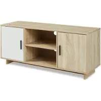 En.casa Tv-meubel Kenta 120x39x52 cm sonoma eiken en wit []