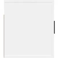 vidaXL Tv-wandmeubel 100x34,5x40 cm wit