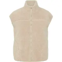 Pieces Bodywarmer 'PCSADIA' beige
