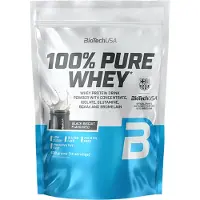 BiotechUSA 100% Pure Whey (Black Biscuit) 400 g Eiwitpoeder met toegevoegde aminozuren en bromelaïne