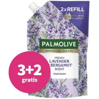 Palmolive 3+2 Gratis: Handzeep Navulling Doypack Sensorial Escape French Lavender & Bergamot 500 Ml