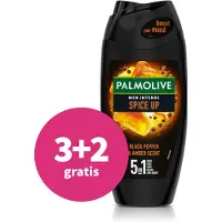 Palmolive 3+2 Gratis: Men Douchegel 5in1 Spice Up 250 Ml