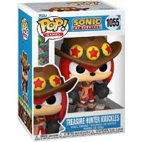 Funko POP! Sonic The Hedgehog Treasure Hunter Knuckles vinylfiguur 1055 Unisex Pop! - meerkleurig - Standard