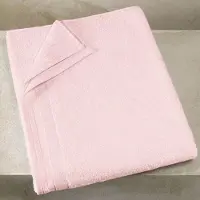 De Witte Lietaer Badlaken Contessa Powder Pink - 100 x 150 cm - Roze - Katoen