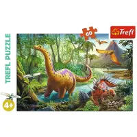 Trefl 5900511173192 puzzel Legpuzzel 60 stuk(s) Dinosauriërs