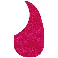 Boston AG-100-PP Slagplaat Akoestische Gitaar Druppelvormig - Pearl Pink