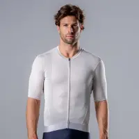 Acelera Essential Wielershirt - Fietsshirt Heren Korte Mouw - Wielrenshirt - Fietskleding - Lime Stone - Maat 2XL