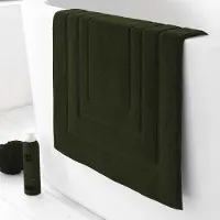 De Witte Lietaer Badmat Pacifique Khaki - 50 x 75 cm - Groen - Katoen