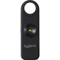 Sygonix Tasalarm Zwart Met LED 130 dB SY-7187884