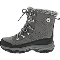 SKECHERS Snowboots 'Cold Blues' grijs / zwart