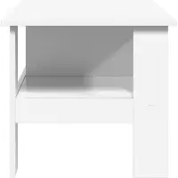 vidaXL Salontafel, wit, 90 x 50 x 45 cm, houtvezel