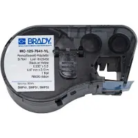 Brady MC-125-7641-YL tape krimpkous zwart op geel 5,97 mm x 2,13 m (origineel)