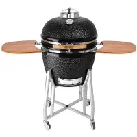 Gastronoble keramische kamado barbecue, 118(h) x 133(b) x 76(d)cm