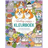 Zuidnederlandse Uitgeverij (ZNU) Schattige puppy's kleurboek