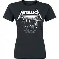 Metallica T-shirt MOP Photo Damage Tour Femme Noir - Taille S