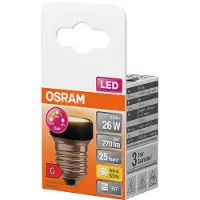 Ledvance LED-armatuur FLAT263XD, 3,5W/827, 230V, E27, 3-staps dimbaar, zwart