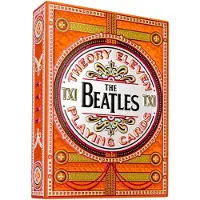 Theory 11 The Beatles speelkaarten, oranje versie