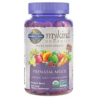 Garden of life , MyKind Organics, Prenataal Multivitamine, Organische Berries, 120 plantaardige Gummy Drops