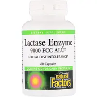 Natural Factors - Lactase Enzyme (60 capsules)