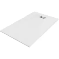 Mexen Hugo rechthoekige douchebak SMC 140 x 70 , wit, inox afdekplaat - 42107014-X